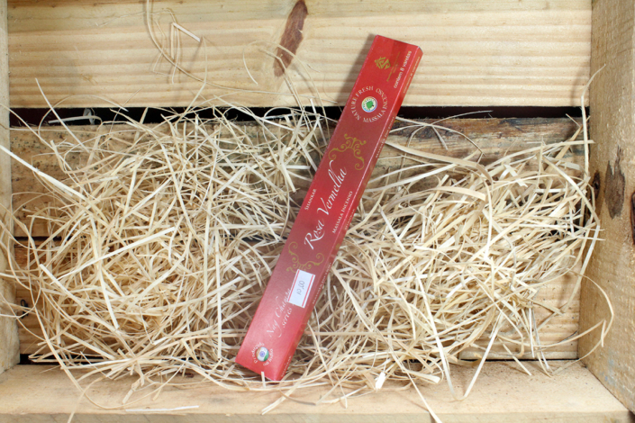 Incenso Nag Champa Pequeno Rosa Vermelha