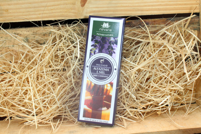 Incenso Nirvana Alfazema e Mel