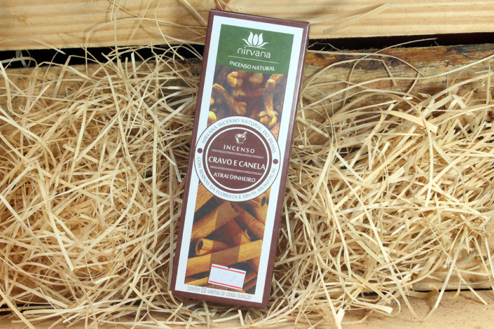 Incenso Nirvana Cravo e Canela 01